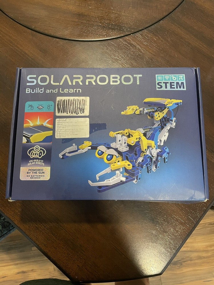 Solar Robot Build And Learn STEM Educational Toy