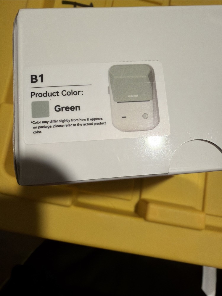 NIIMBOT B1 Label Maker Machine with Portable Bluetooth Thermal Printer Sealed
