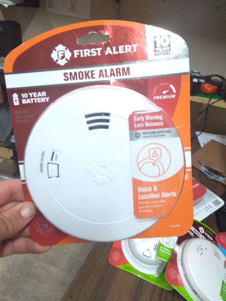 First Alert Smoke Alarm 10 Year Battery