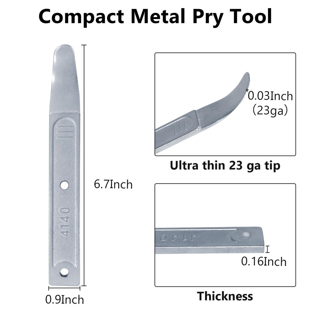 BFXM 4140 Pry Tool, Trim Removal Panel Tools for Auto 1 pack