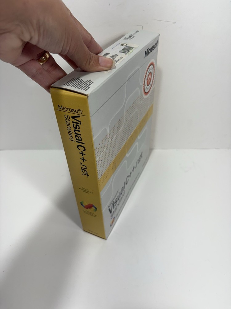 Microsoft Visual C++ .NET Standard 2002 W/ Key See Pictures