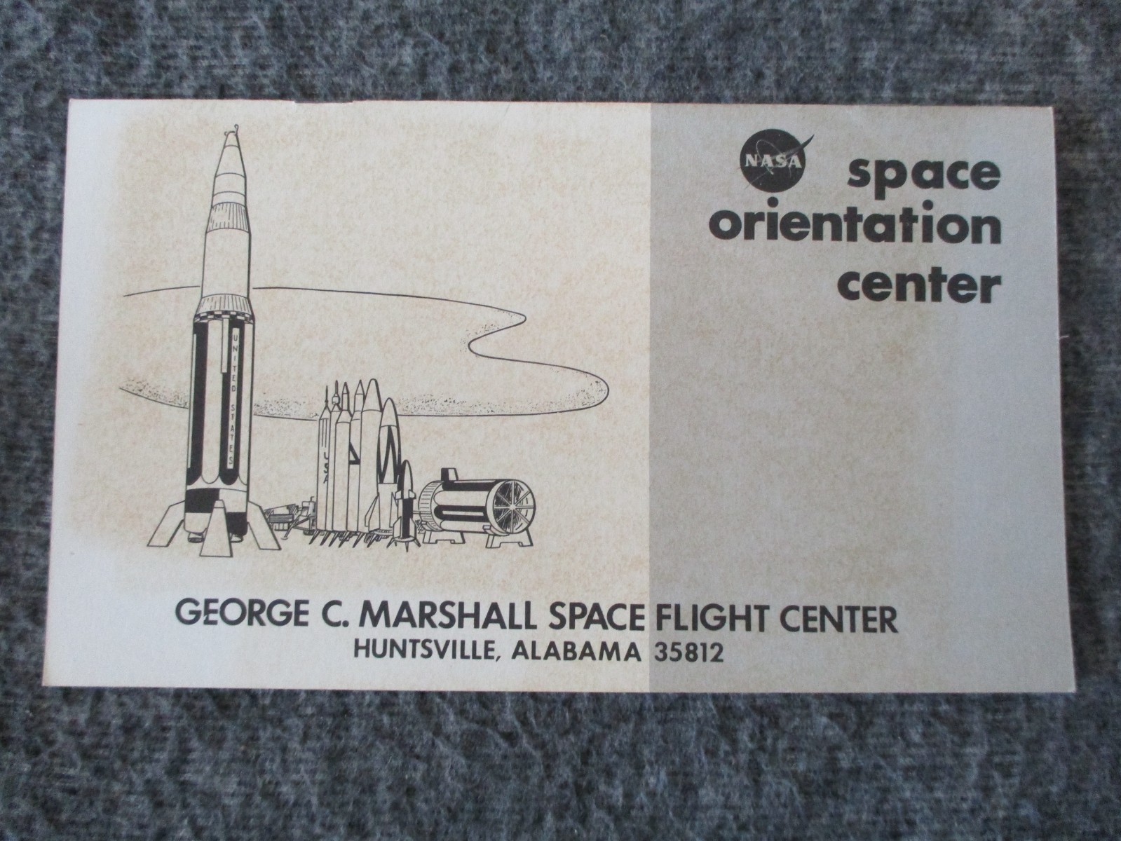 NASA MSFC APOLLO EARLY BOOKLETS/BROCHURES-CAREER /WEATHER/AWARDS /SPACE 1969-70s