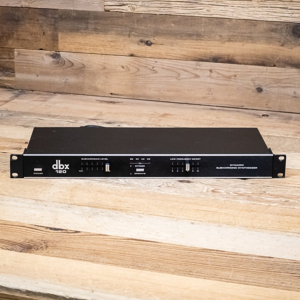 DBX 120 Subharmonic Synthesizer Sub Synth Synthesis Octave U268749