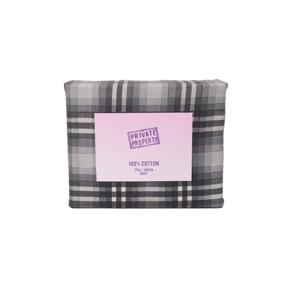 Private Property 100% Cotton Sheet Set with Printed Pattern