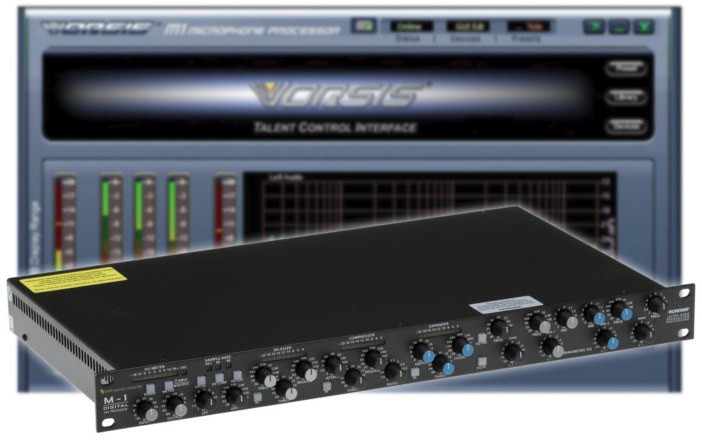 Wheatstone Vorsis M-1 AES Digital 96KHz Voice Processor Preamp Compressor M1