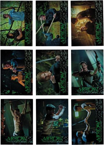 Arrow Season One Training Complete 9 Card Foil Chase Set