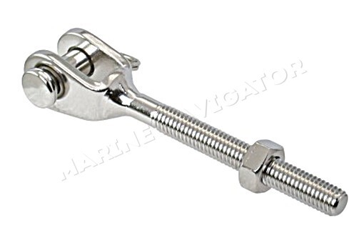 Threaded fork AISI316 M8L