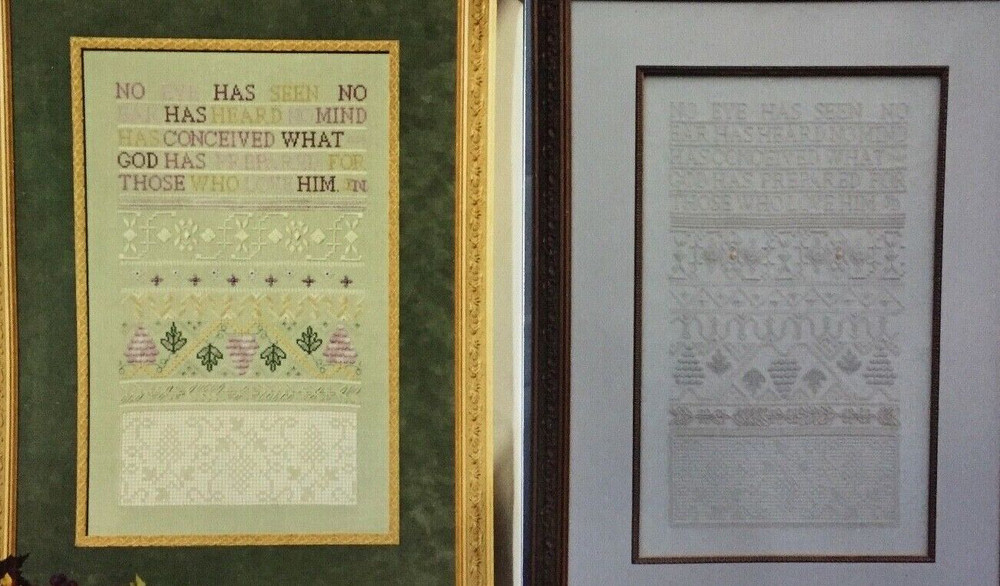 Millennium Thoughts Cross Stitch Chart Liz Navickas Designs 1999