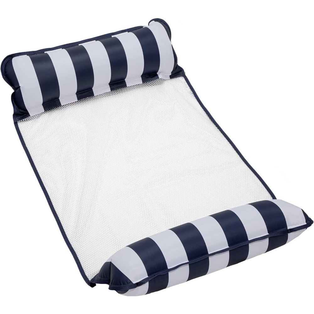 4-in-1 Monterey Hammock Pool Float with Thick Non-Stick PVC Material