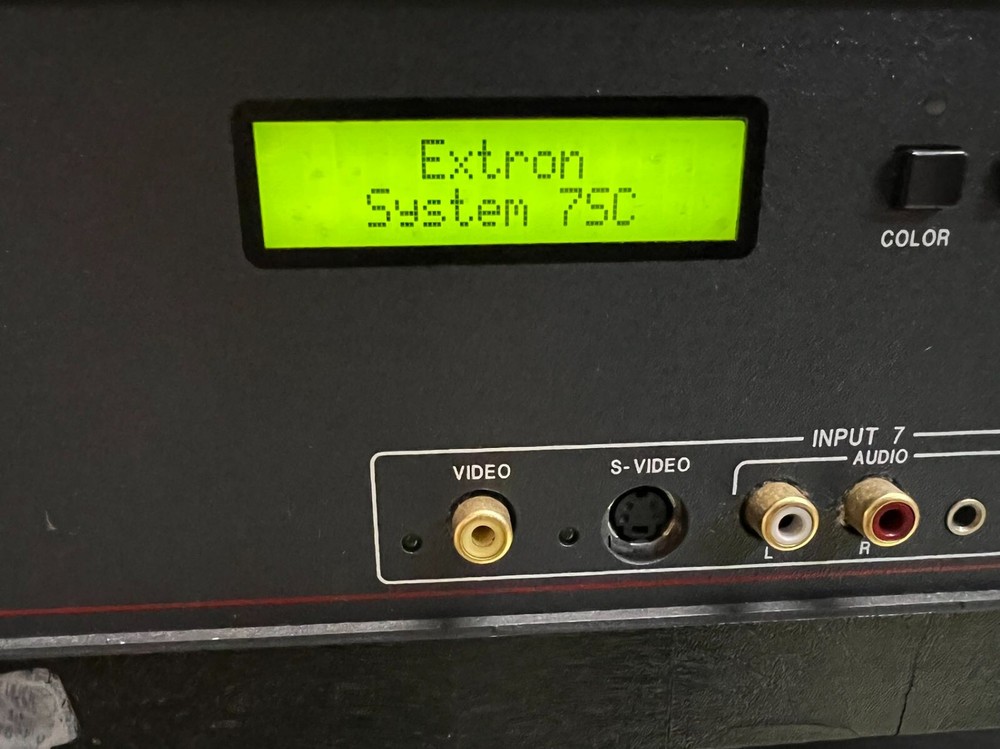 Extron System 7SC Video Switcher With Integrated Scaler