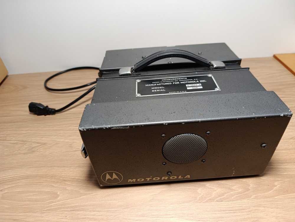 Motorola Solid State Deviation Meter Model S-1323A USA Used