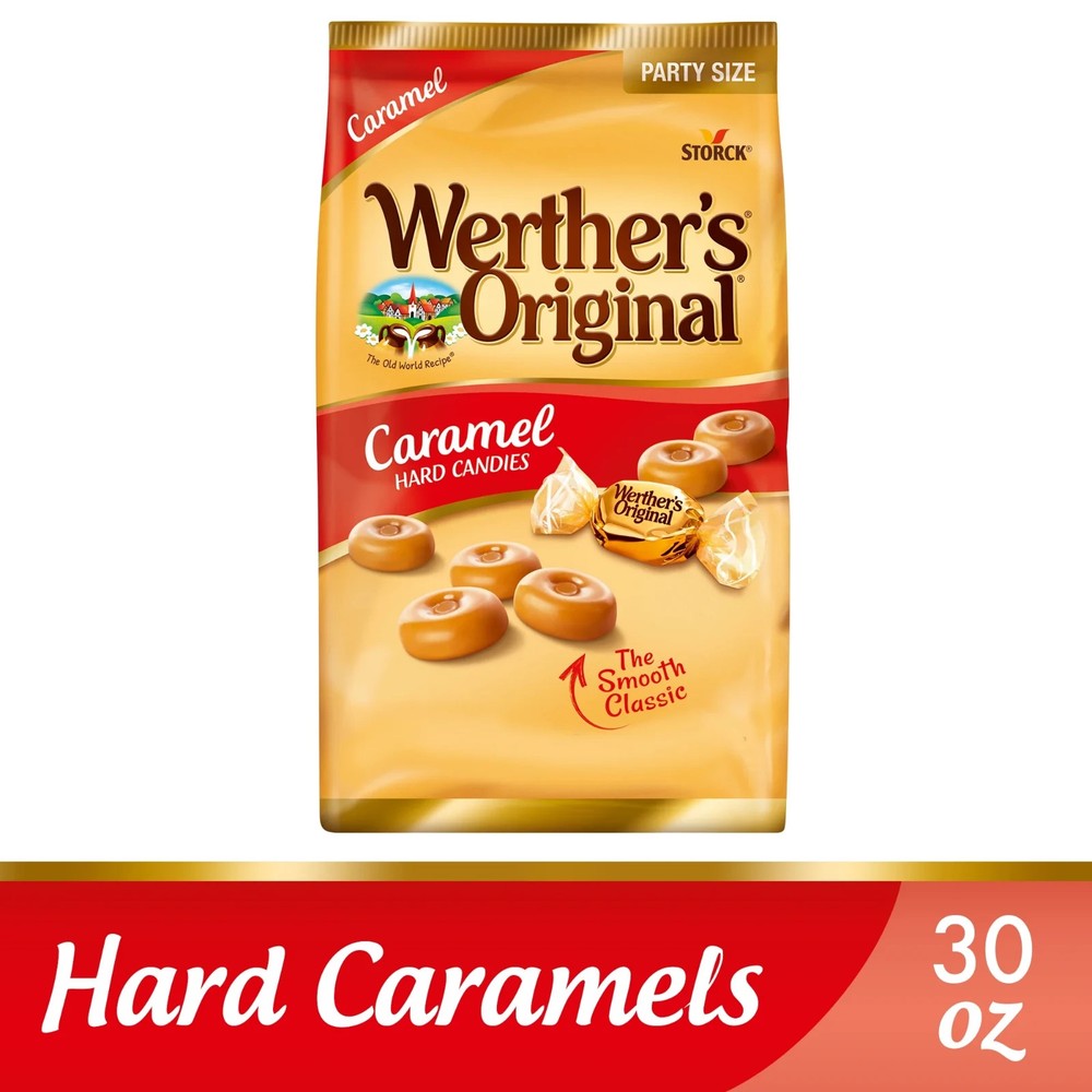 Werther's Original Hard Caramel Candy, 30 oz