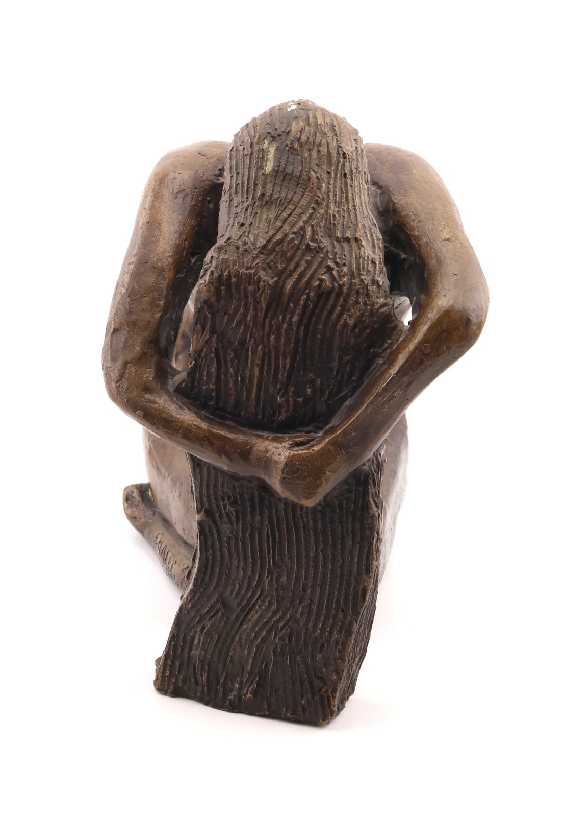 Joseph Chalef MCM Bronze Nude Sculpture Guyot Foundry