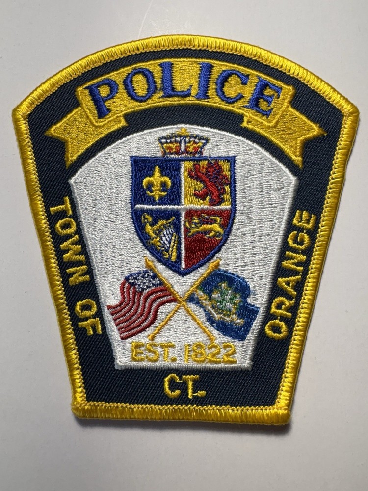 Orange Connecticut Police Patch