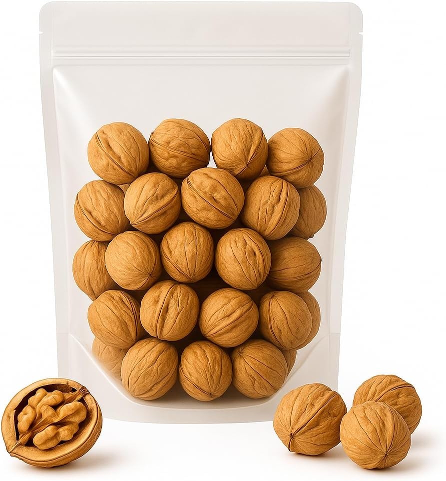 Crazy Nuts |  Grown Whole Walnuts In , 5lb |  Walnuts