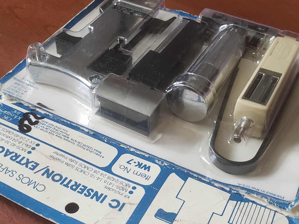 IC Insertion Extraction TOOLS Kit DIP 8-40 Pins remover puller OKi WK-7