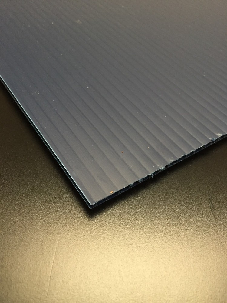 Coroplast 4mm 24" x 12" (4 Pack) Dark Blue Corrugated Plastic Sheets Horizontal