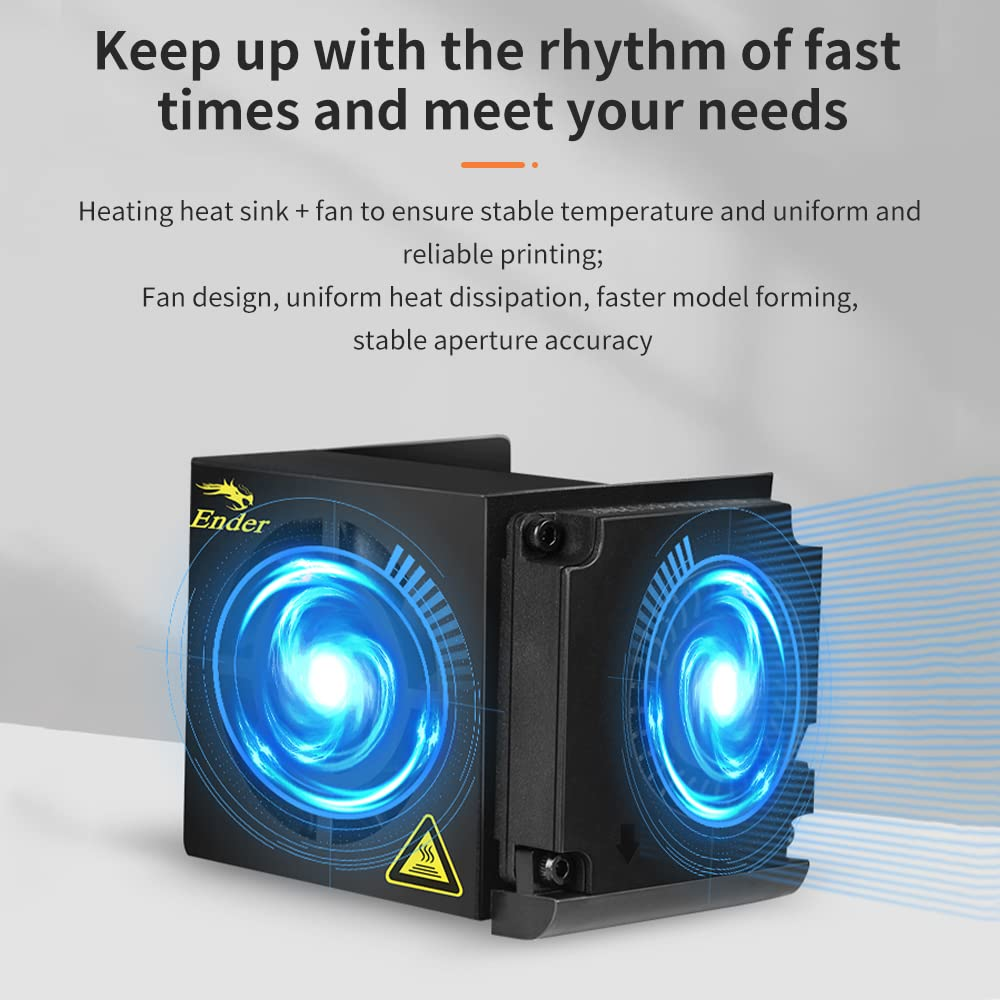 Original Ender 3 Full Assembled Hotend Set, Replacement Full Assemble Hotend Kit