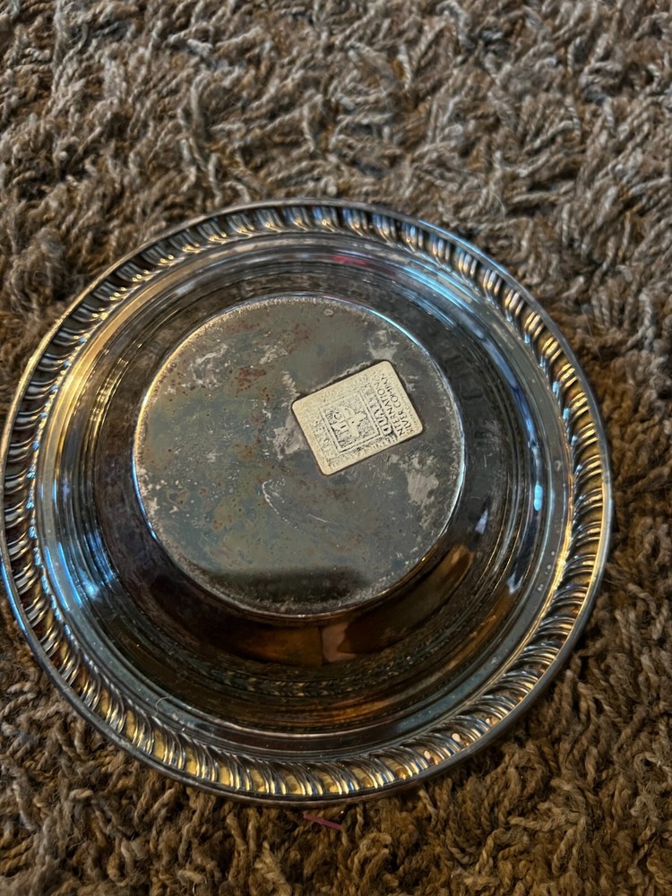 Vintage Silver Plated Decorative Bowl