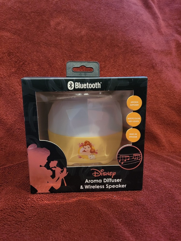 Disney Princess Aroma Diffuser and Wireless Bluetooth Speaker