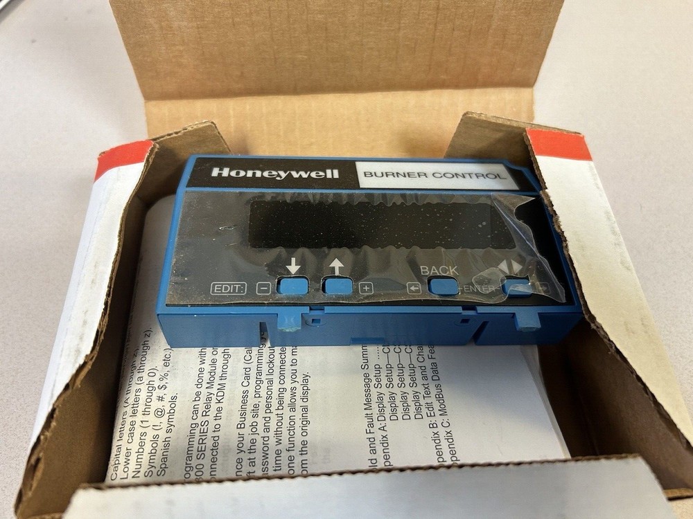 Honeywell S7800A1001 Burner Control Keyboard Display