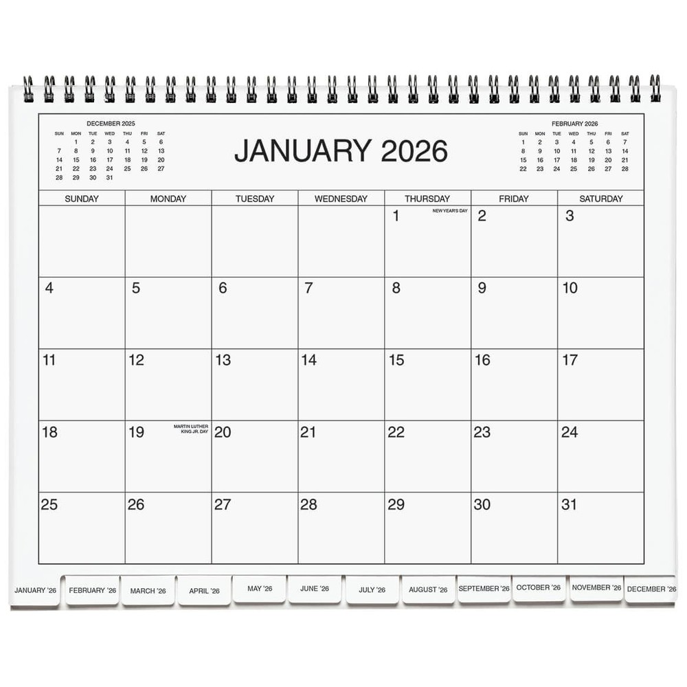 5 Year Calendar Planner