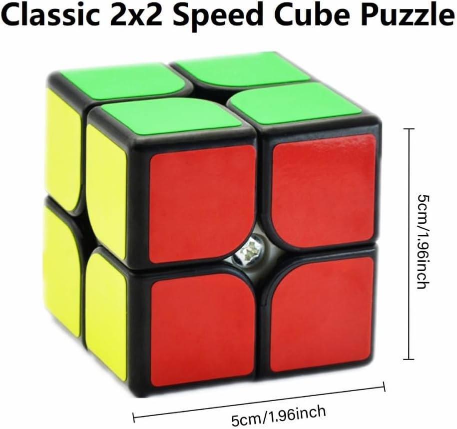 2x2x2 Puzzle Cube, Black