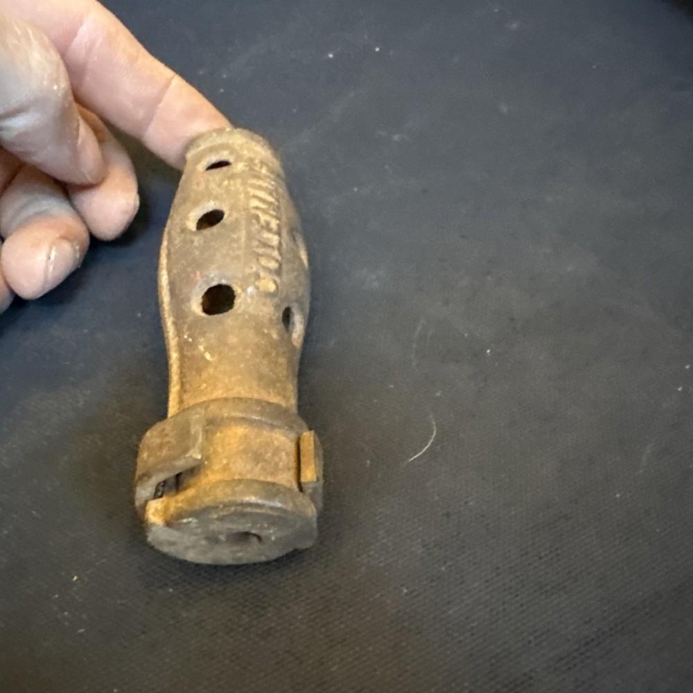 Vintage Coleman’s Cast Iron file Handle