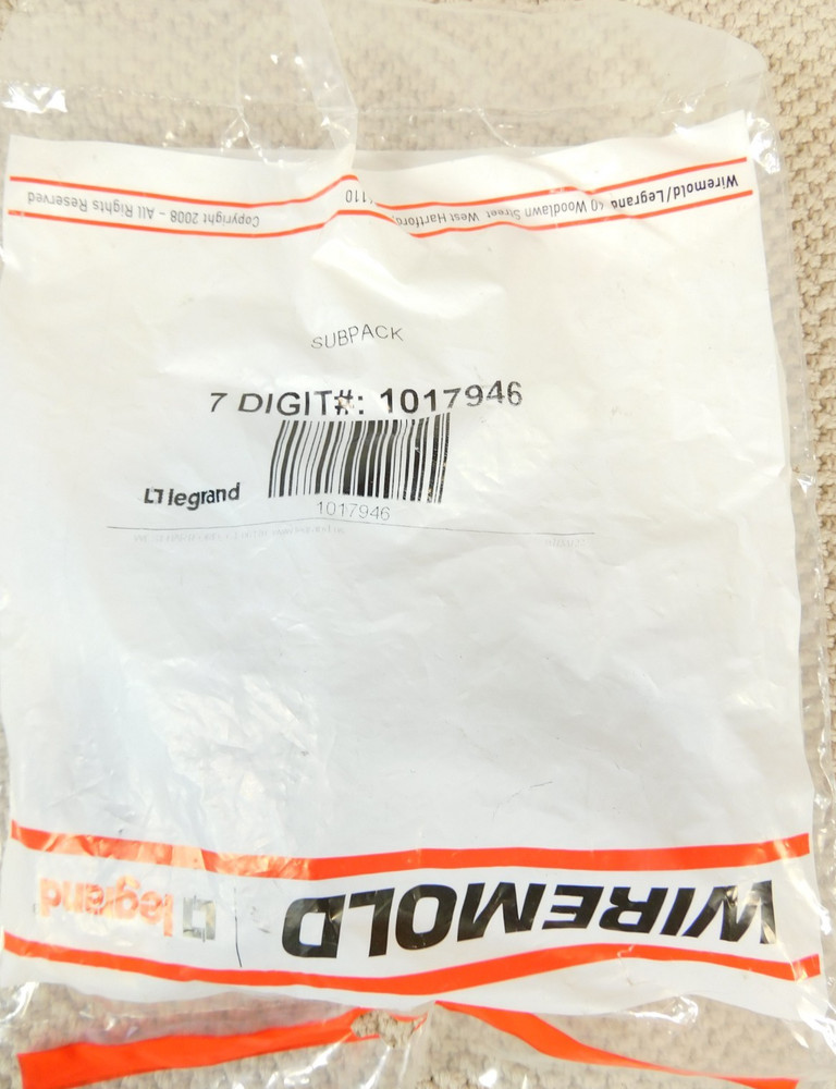 Legrand Wiremold 1017946 Subpack
