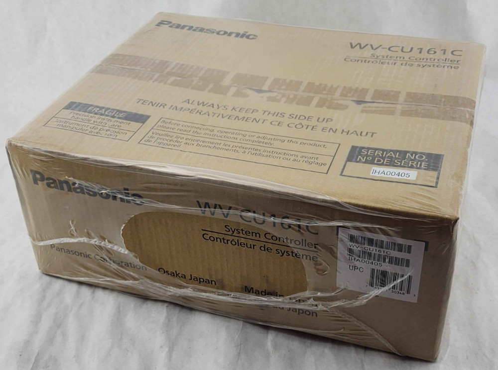 Panasonic WV-CU161C System Controller New in Box