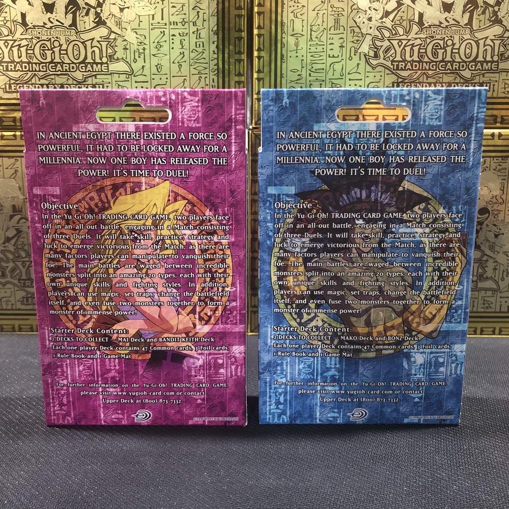 YOUR PICK Yugioh Custom Replacement Box w/custom stickers READ DESCRIPTION