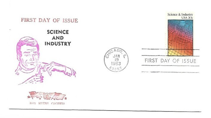 2031 Science & Industry, Ron Myers Cachets FDC