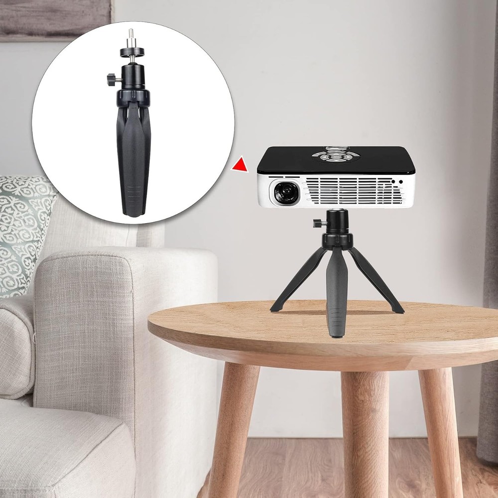 Mini Projector Tripod Mount Compatible with Most Mini Projectors Adjustable