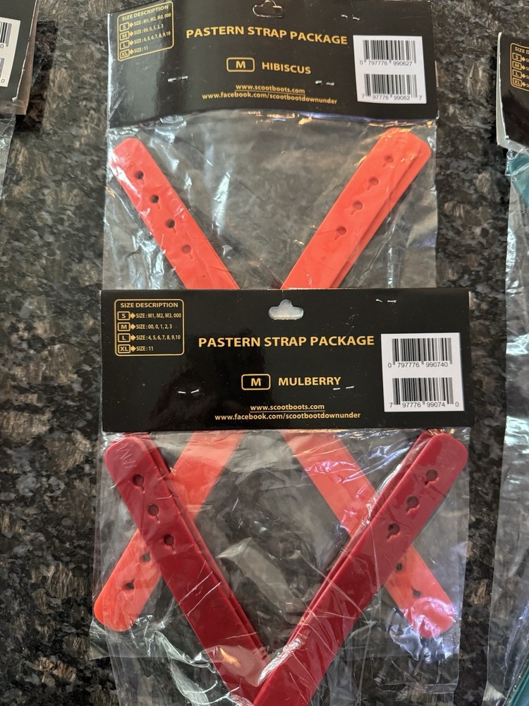 Scoot Boot Pastern Strap Pack Pick Color & Size. New