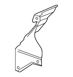 Genuine GM Driver Side Headlamp Bracket 84126205