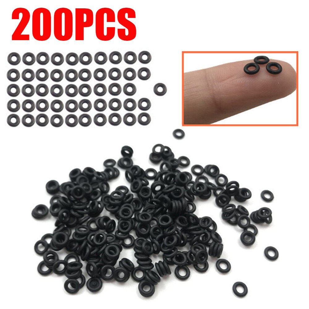 200PCS Archery Arrowhead Points Locks O Ring Rubber Washers Target Broadheads