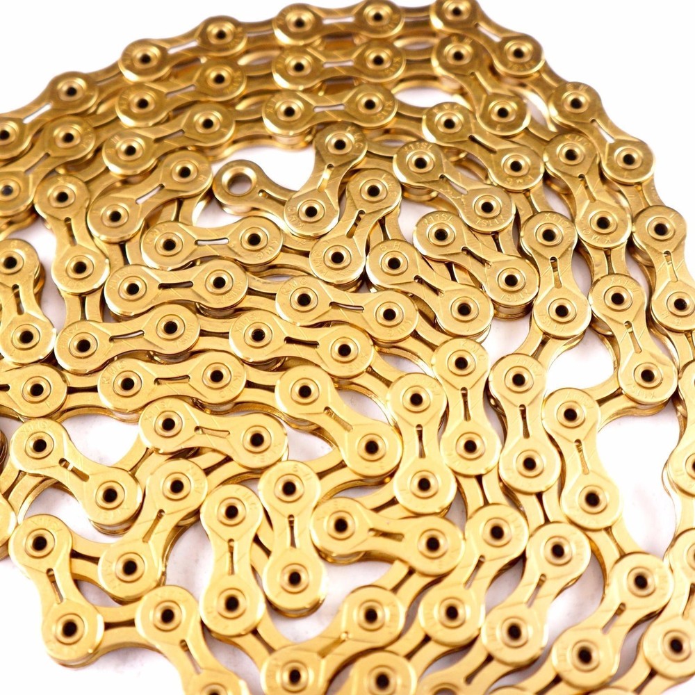 KMC X11SL GOLD 116 link Chain with Missing Link