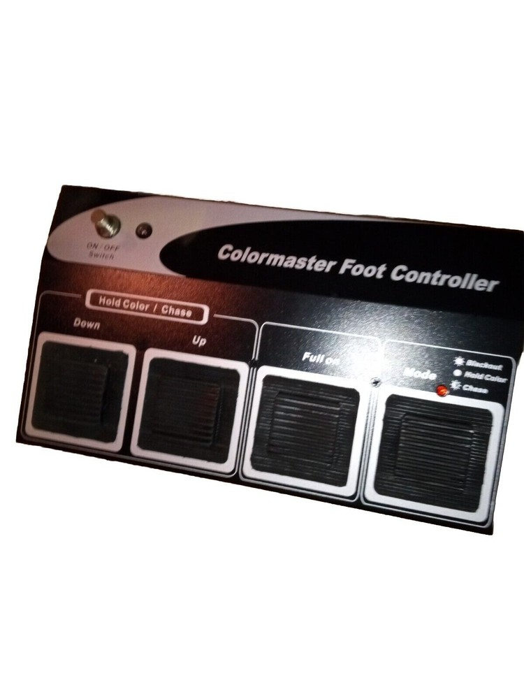 Light Foot switch. Colormaster Foot Controller. New.