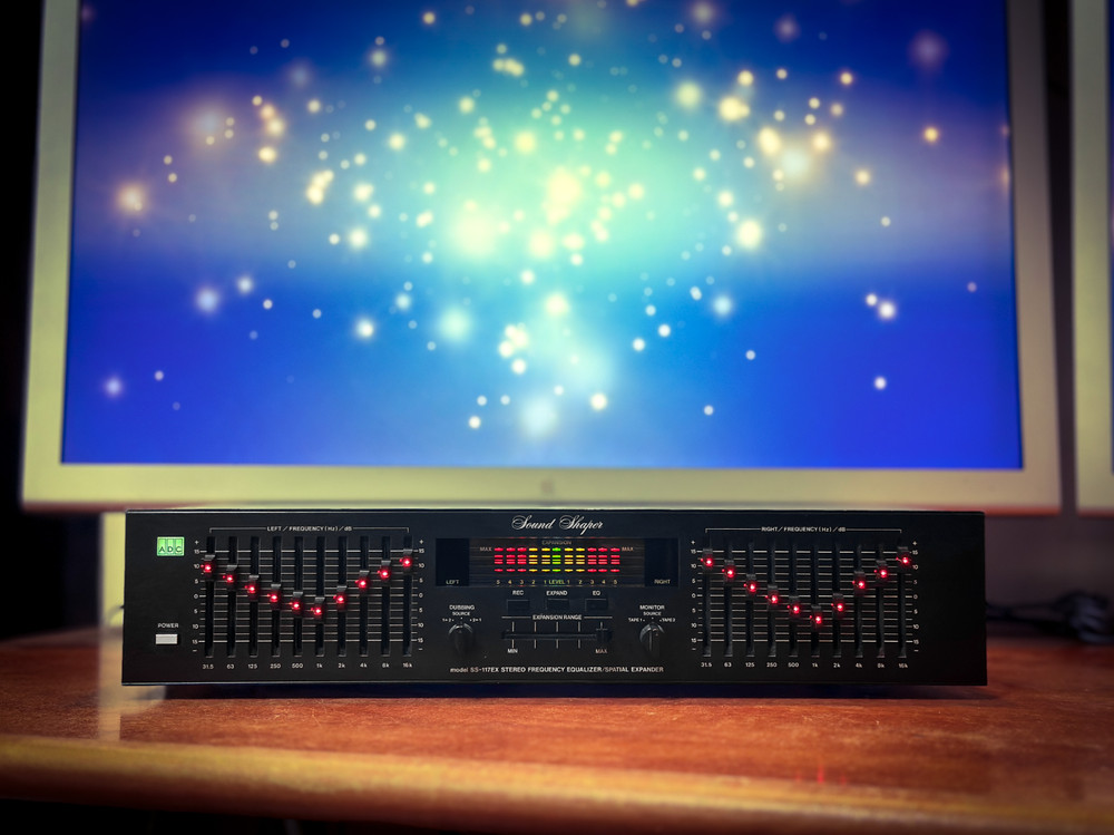 ADC SS-117EX 🌈RaRe🌈 Vintage Stereo Frequency Spatial Expander Equalizer