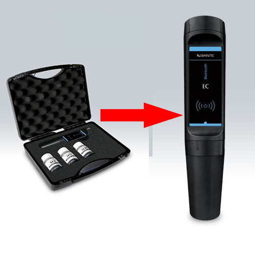 Wireless Bluetooth Conductivity Meter TDS Salinity Resistivity Ash Tester Meter