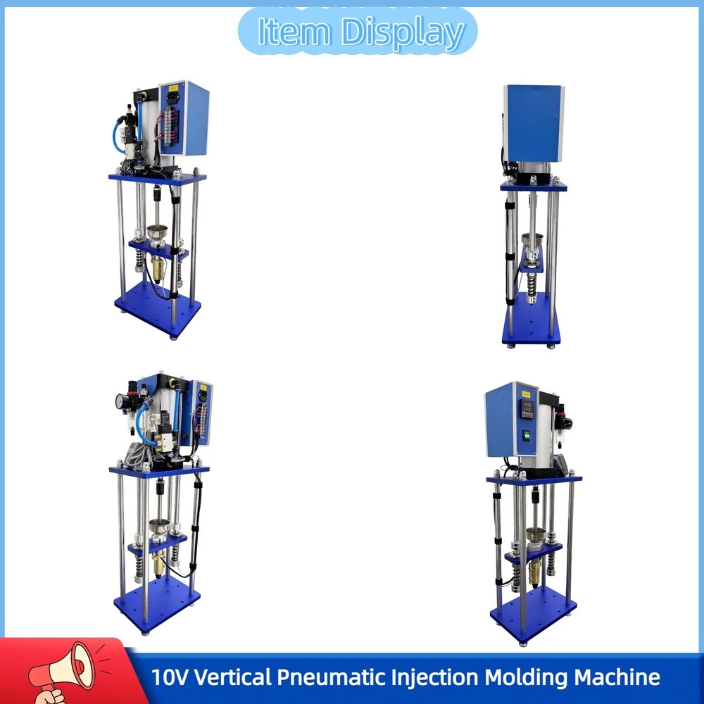 110V Pneumatic Injection Molding Machine Lab Prototype Plastic Injection