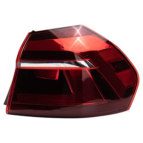 Passenger Side Outer Tail Light Assembly Compatible with 2017-2019 Volkswagen