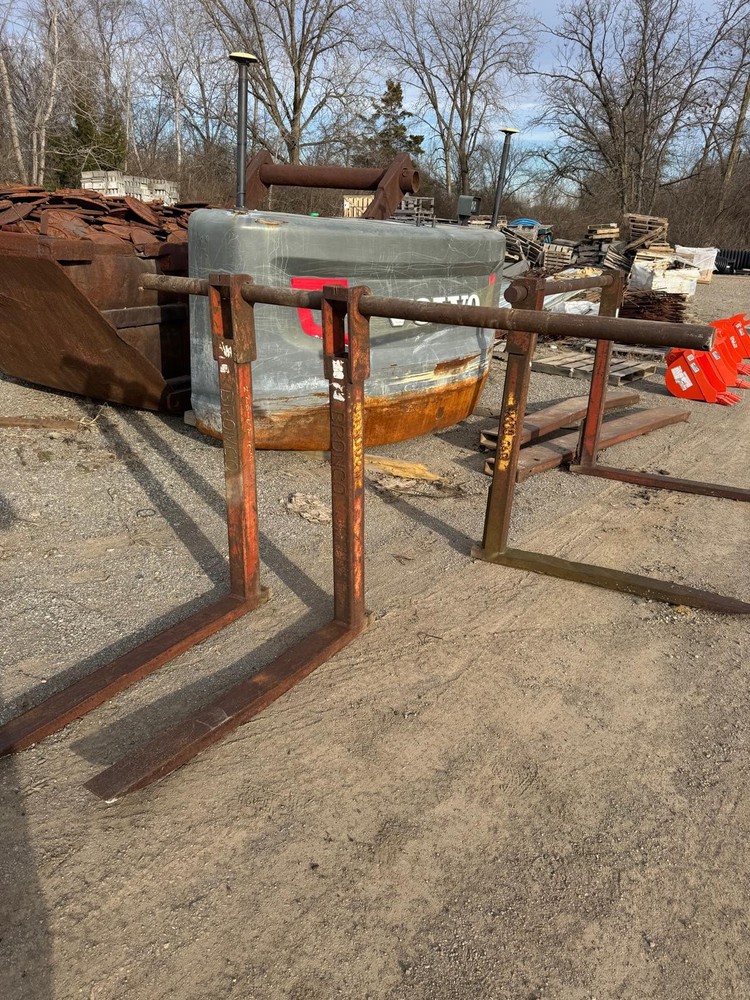 Over The Top bucket Fork Kit Back Hoe Wheel Loader