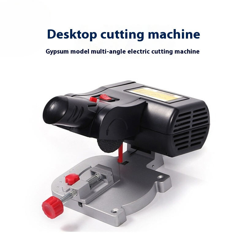 Mini Desktop Cutting Machine Multi-Angle Plaster Model Separating Saw Tool