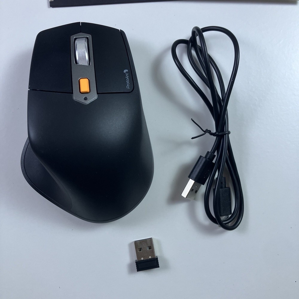 ProtoArc Bluetooth Ergonomic Keyboard Mouse Combo EKM04 Mini Compact Wireless