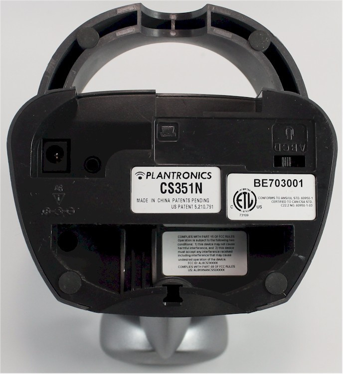 Plantronics Replacement Base Unit for CS351 CS351N Supra Plus Headset +FREE SHIP