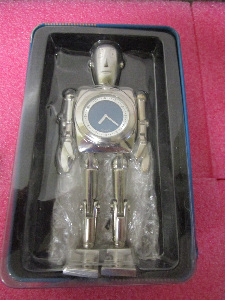 Fossil Stan BIG TIC Robot Man Clock
