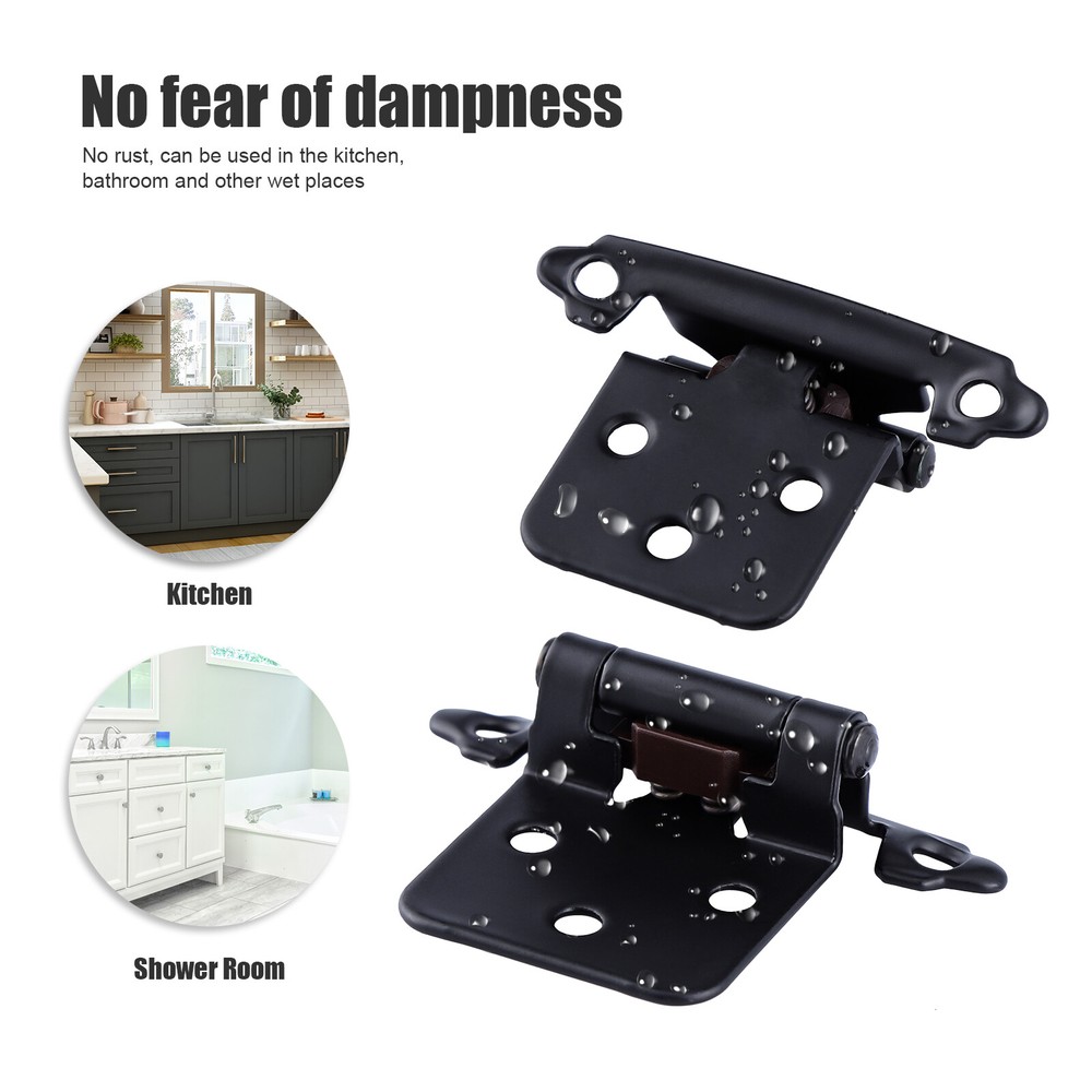 Kitchen Cabinet Hinges Overlay Self Closing Face Mount Cupboard Door Hinge