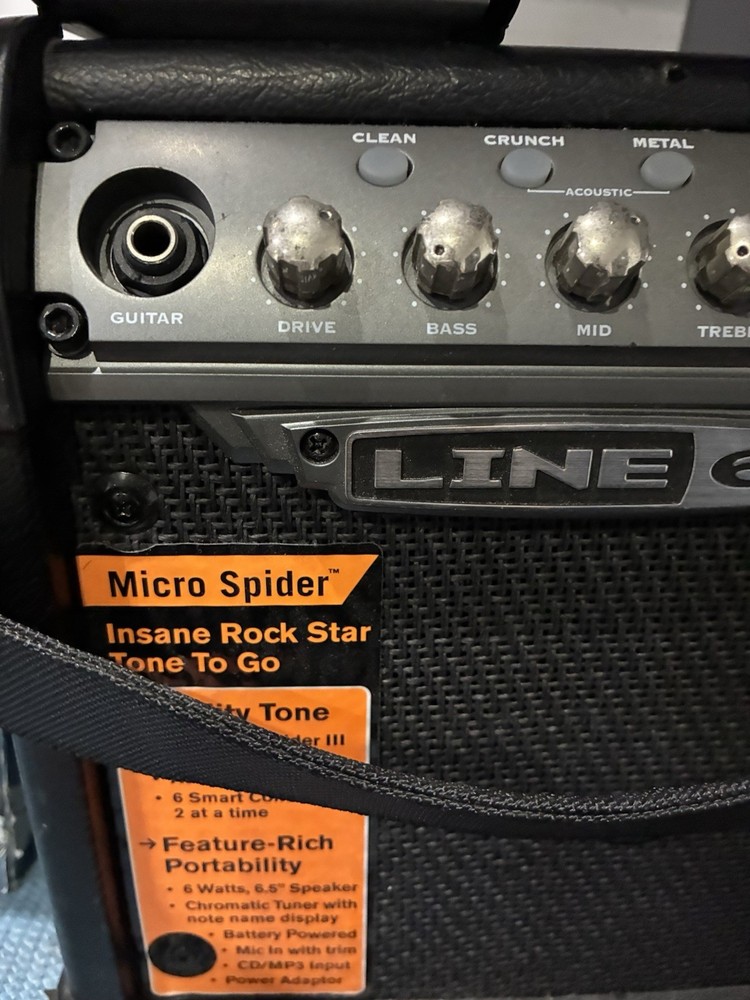 line 6 micro spider Amp With Pedal