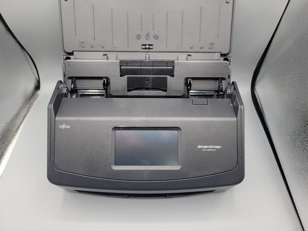 Fujitsu ScanSnap iX1500 Color Duplex Document Scanner with Touch Screen, Cables